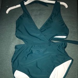 Jade green one piece!! NWT